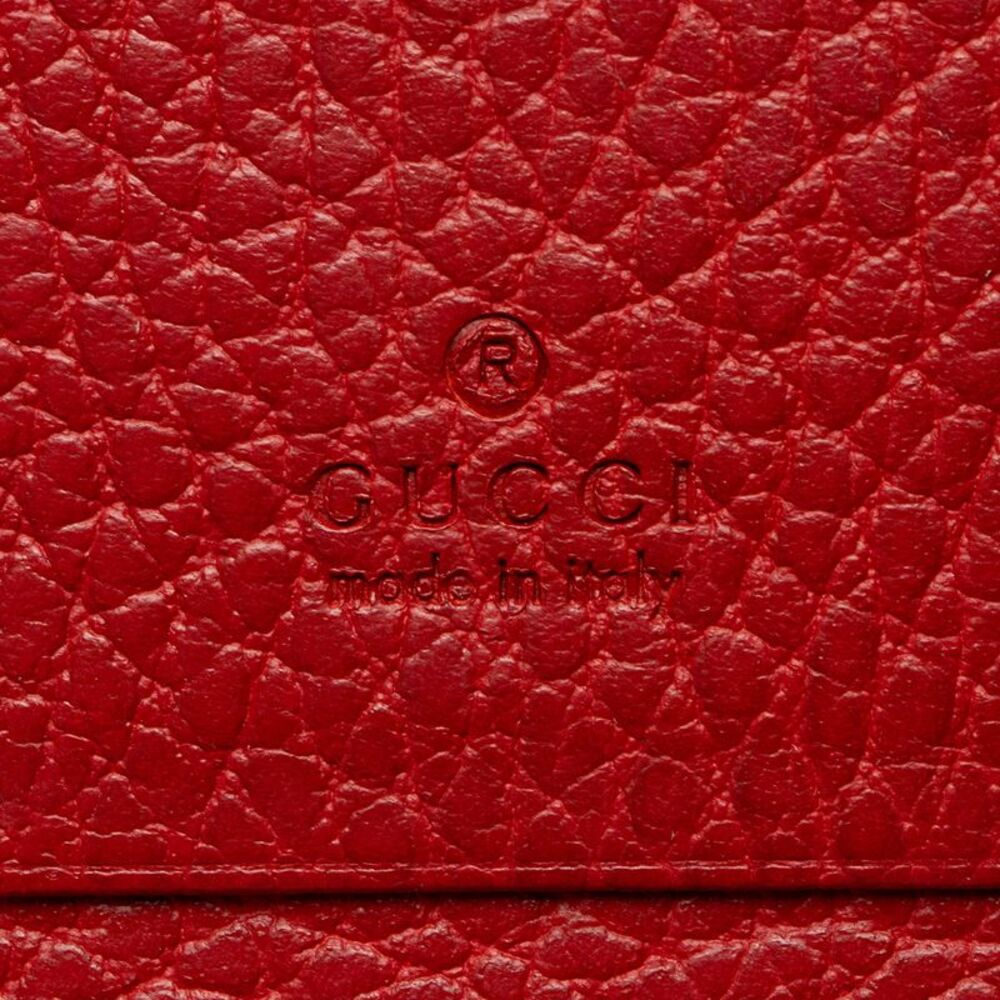 Gucci Leather GG Marmont Card Case - Picture 6 of 8